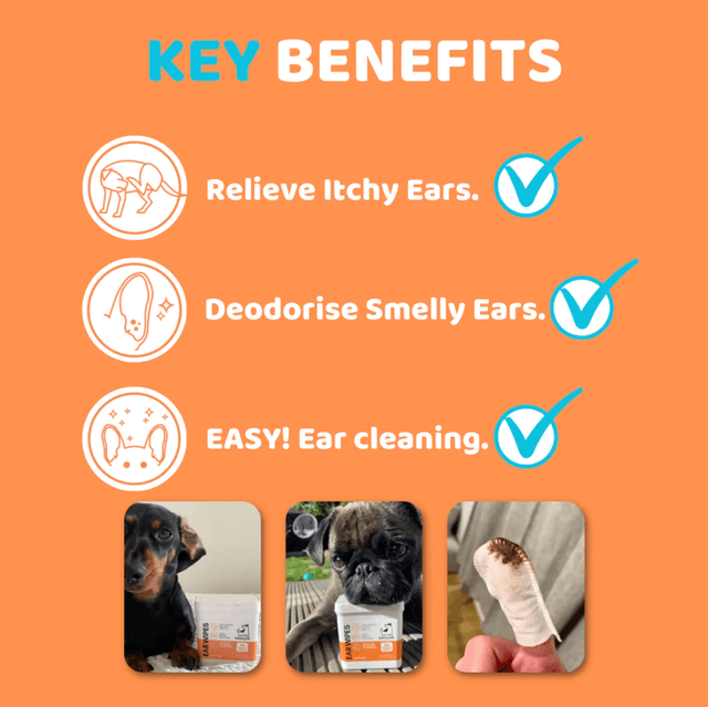 OurPetsLife - Dog Ear Wipes