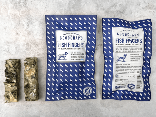 Goodchaps - Fish Finger | Fish Skin Dog Treat 30g