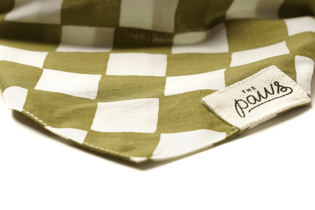 The Paws - Checkmate Bandana