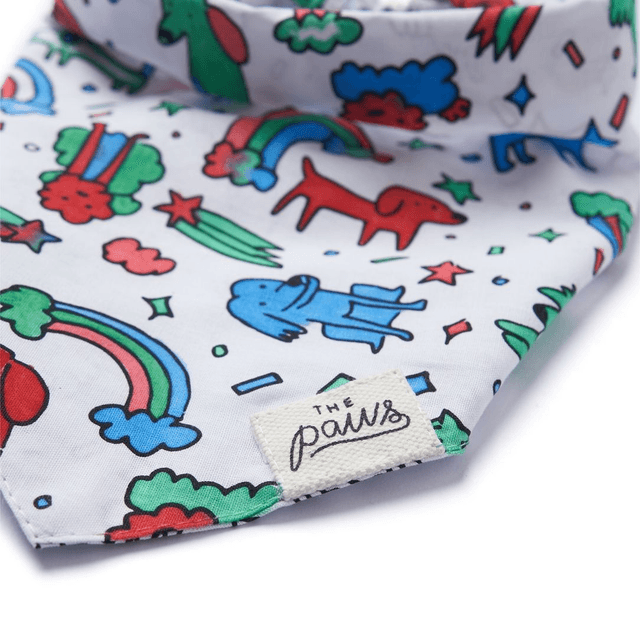 The Paws - Colouring Bandana For Kids & Adults