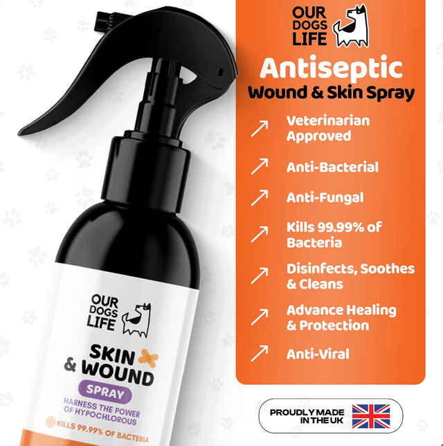 OurDogsLife - Skin & Wound Antiseptic Spray | 250ml