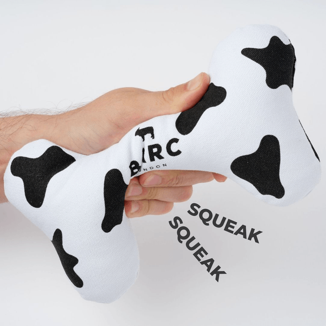 BarcLondon - Cow Squeaky Dog Toy