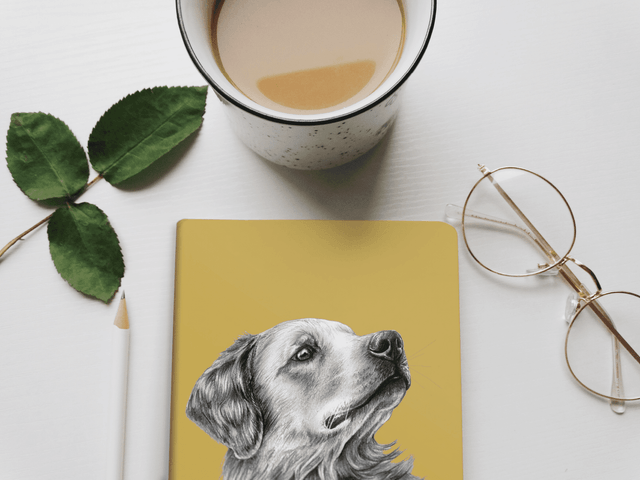 Goodchaps - Golden Retriever Notebook