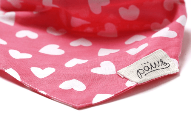 The Paws - Whole Lotta Love Bandana