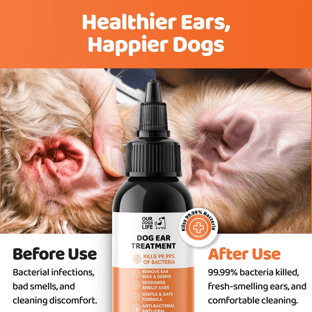 OurPetsLife - Dog Ear Infection Treatment Drops