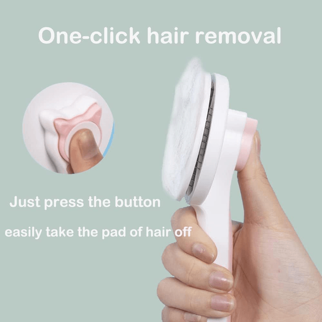 Cat Brush With Release Button