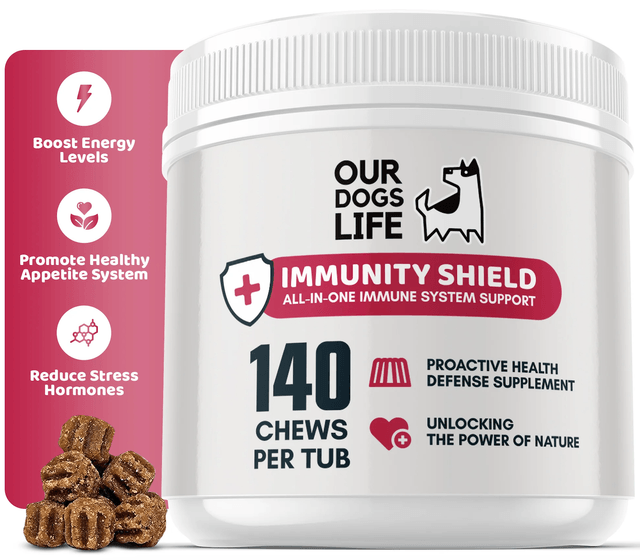 OurDogsLife - Immunity Shield Chews | 140 Chews