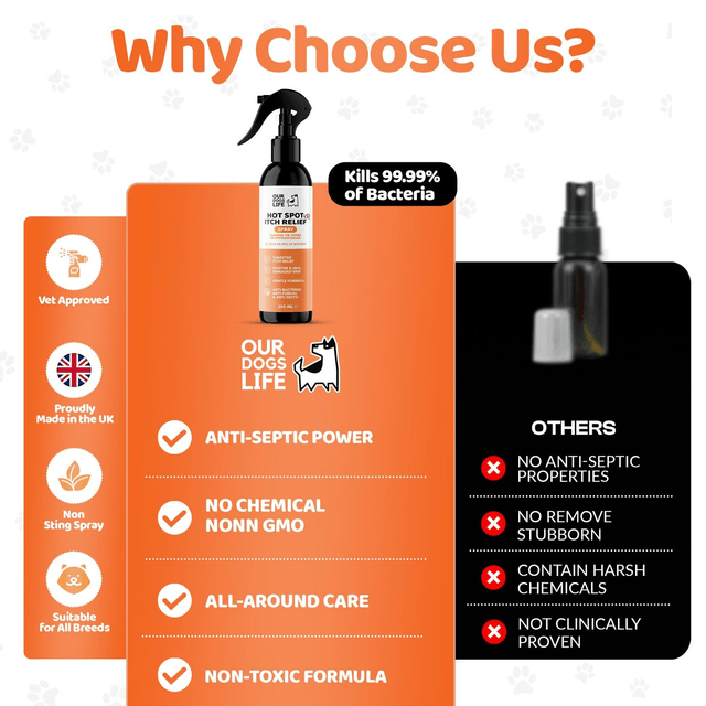 OurPetsLife - Hot Spot Itch Relief