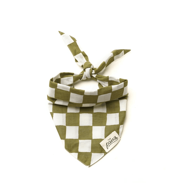 The Paws - Checkmate Bandana