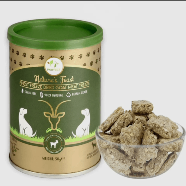Pawfect Foods | Natures Munch Freeze Dried Treats : Goat