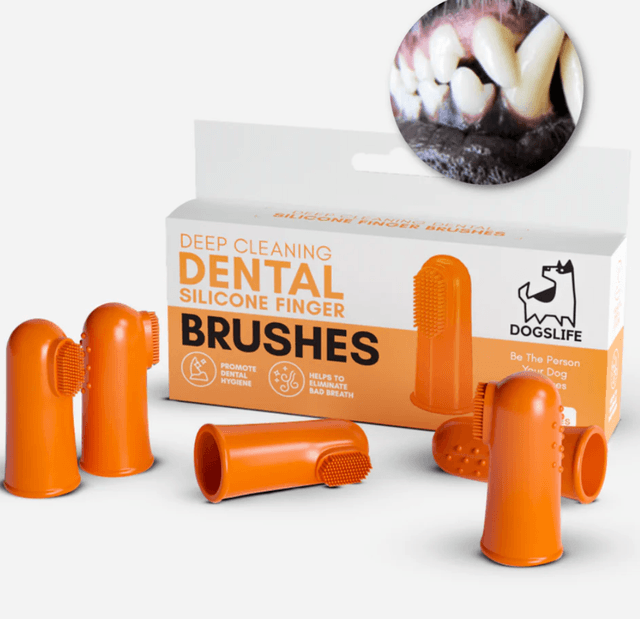 OurDogsLife-Deep Clean Dental Brushes | 5x Finger Brushes