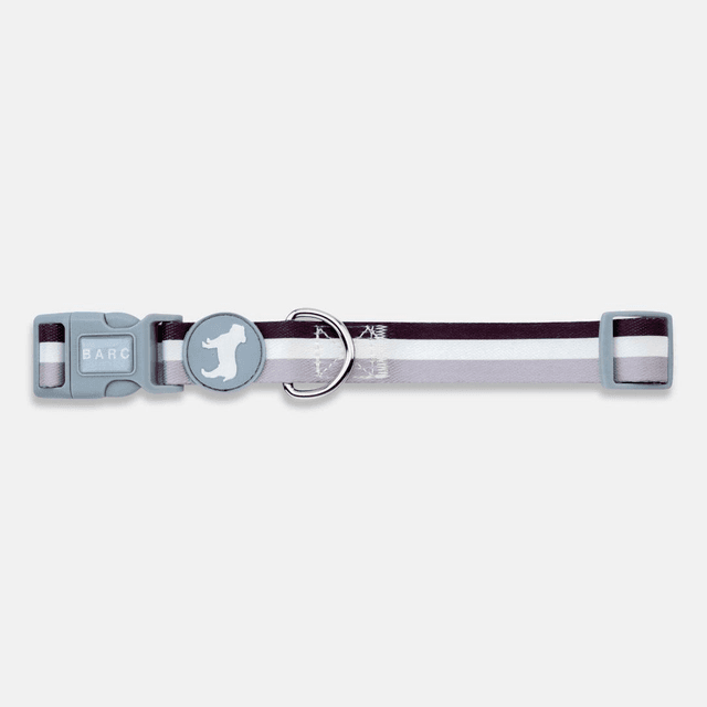 BarcLondon - Liqourice Stripe Dog Collar
