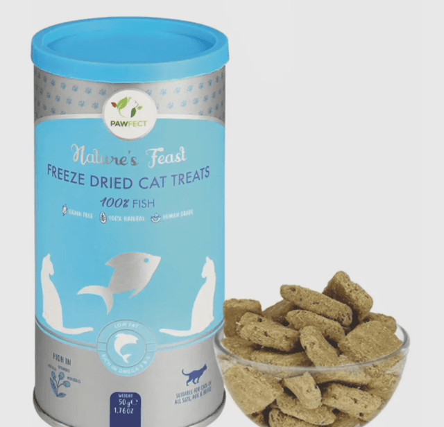 Pawfect Foods | Natures Munch Freeze Dried Cat Treats : Fish