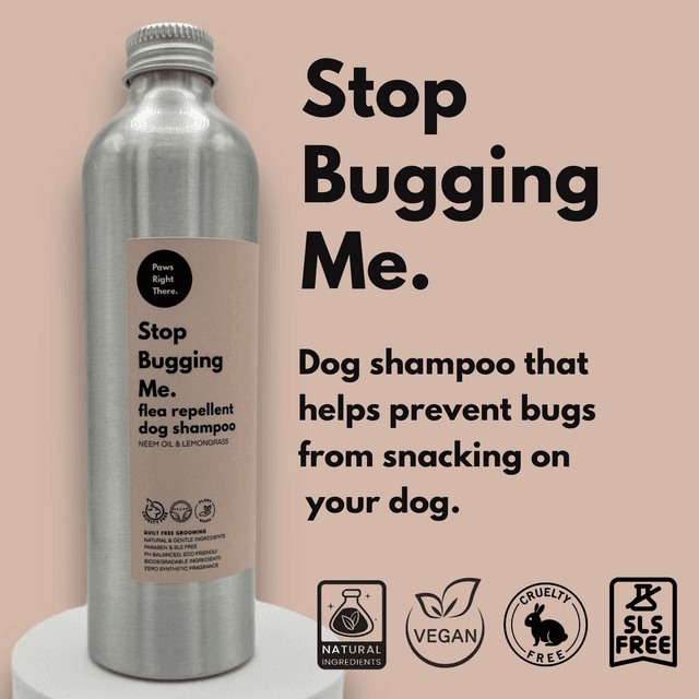 PawsRightThere - Stop Bugging Me Flea Repellant Dog Shampoo | 250 ml