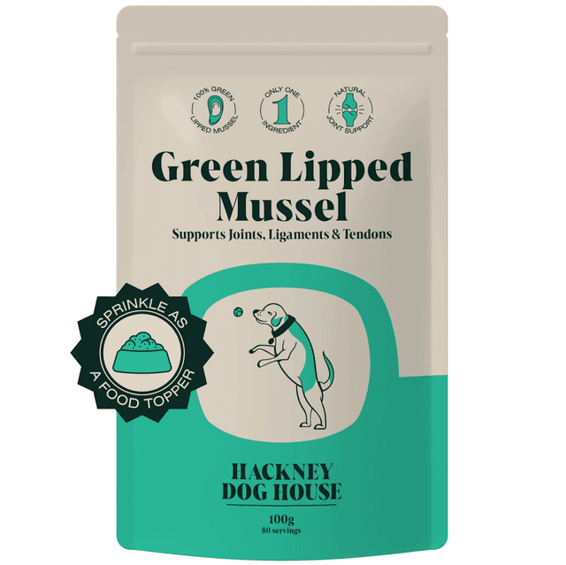 Hackney Dog House - Green Lipped Mussel Powder For Dogs | 80 Servings