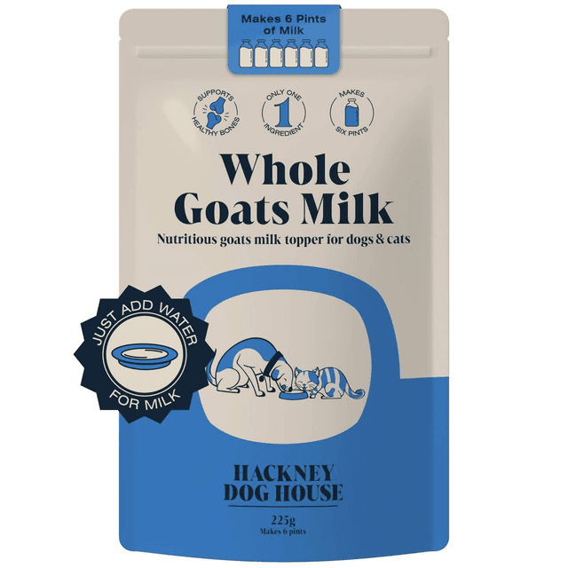 Hackney Dog House - Goats Milk Powder For Dogs | Makes Six Pints